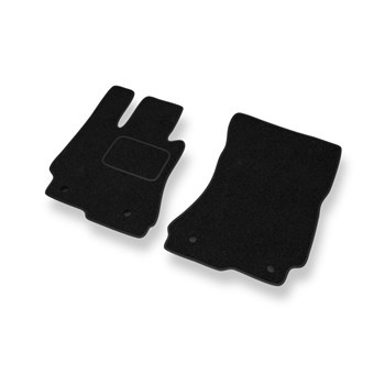Filtmattor till Mercedes-Benz S-klass W221 Coupé, Limousine (2006-2013) - svarta