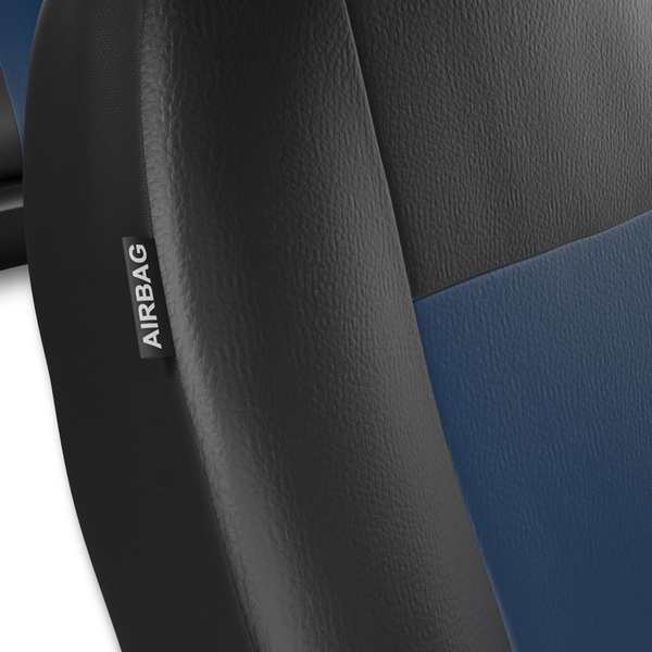 Universella sätesöverdrag till Volkswagen New Beetle (1998-2005) - blå