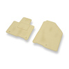 Velourmattor till Kia Sorento III SUV (2014-2020) - beige