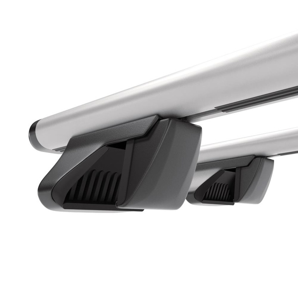 Taklasthållare till Dacia Sandero Stepway Crossover (2009-2012) - silver takräcke - takhållare -takreling - Aluminium