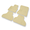 Velourmattor till BMW X5 II E70 (2007-2013) - beige