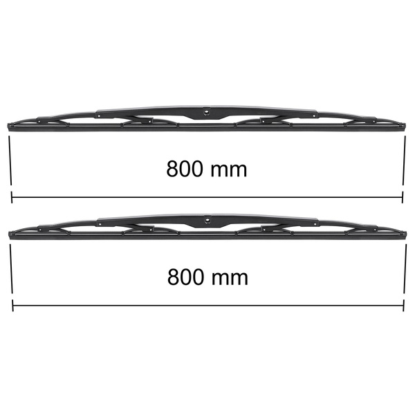 Vindrutetorkarblad till Neoplan Skyliner N122 Bus (1990-2019) - standard torkarblad