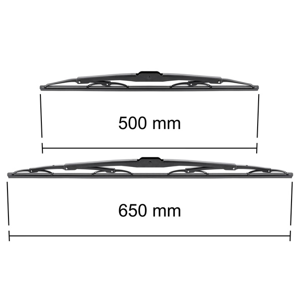 Vindrutetorkarblad till Hyundai H-1 I Skåpbil (10.1997-12.2007) - standard torkarblad