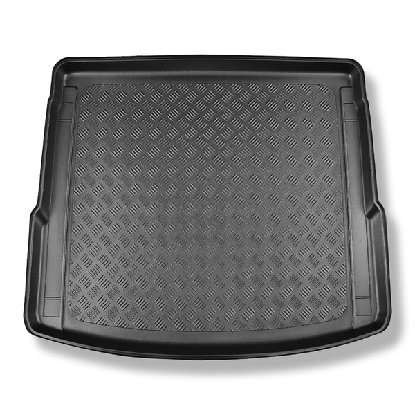 Bagagerumsmattor till Audi Q5 II FY SUV (01.2017-08.2024) - även till modeller med fästskenor; ej till TFSI e plug-in hybrid; flyttbart baksäte