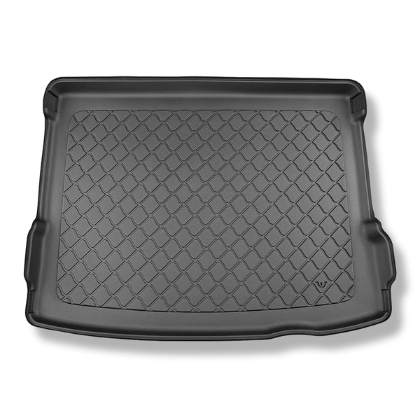 Bagagerumsmattor till Hyundai Kona II SUV (04.2023-....) - övre bagagerum; Rörligt golv i översta läget; med och utan subwoofer