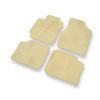 Velourmattor till Toyota Camry V Sedan (2002-2006) - beige