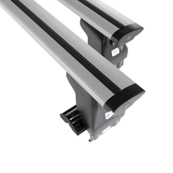 Taklasthållare till Ford Focus mk I Kombi (1998-2004) - silver takräcke - takhållare -utan fästelement - Aluminium