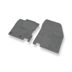 Velourmattor till Nissan Qashqai II Crossover (2013-2021) - gråa