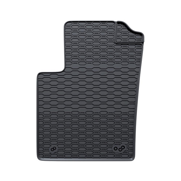 Gummimattor till bil Ford Ka II Kombikupé (2008-2016) - svart - 4 st.