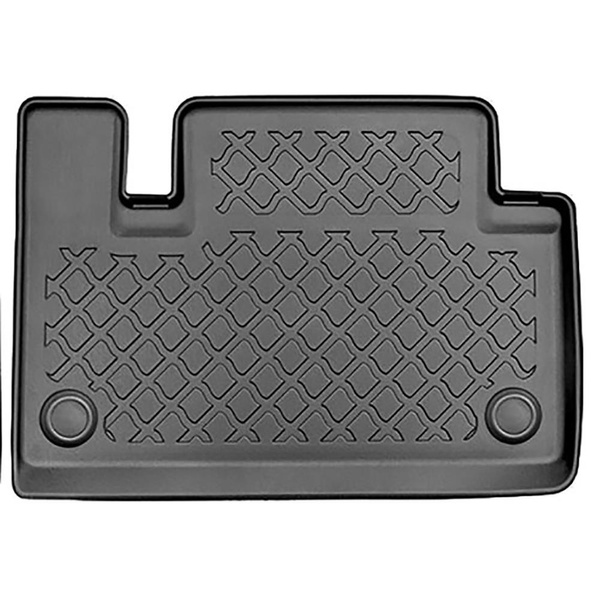 Sats bagagerumsmatta och bilmattor TPE måttillverkade till: Tesla Model 3 Sedan (07.2017-06.2020) - främre bagagerum; 2- och 4-hjulsdrift