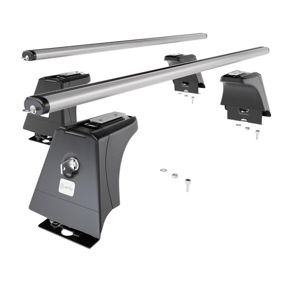 Taklasthållare till Peugeot Boxer III Bus (2014-....) - silver takräcke - takhållare -fästpunkter - Aluminium