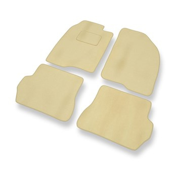 Velourmattor till Ford Fusion I Minibuss (2002-2005) - beige