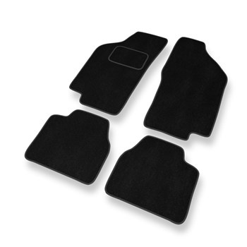 Velourmattor till Lancia Delta II Kombikupé (1993-1999) - svarta