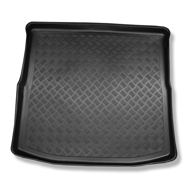 Bagagerumsmattor till Mitsubishi Outlander III SUV (09.2012-2022) - 5/7 platser; tredje raden nedsänkt (med och utan subwoofer); även till Hybrid PHEV-version