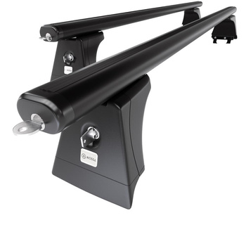 Taklasthållare till Opel Corsa D Kombikupé (2007-2014) - svart takräcke - takhål