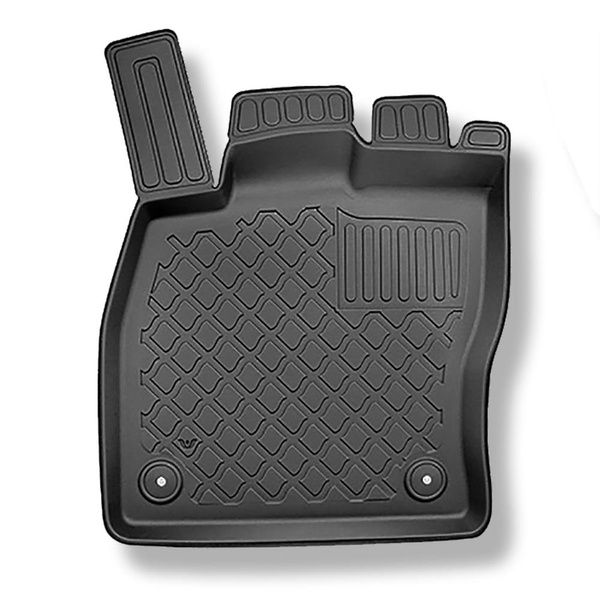 Sats bagagerumsmatta och bilmattor TPE måttillverkade till: Seat Leon IV KL Kombikupé (03.2020-....) - övre bagagerum; rörligt golv i översta läget; ej till versionen mHEV