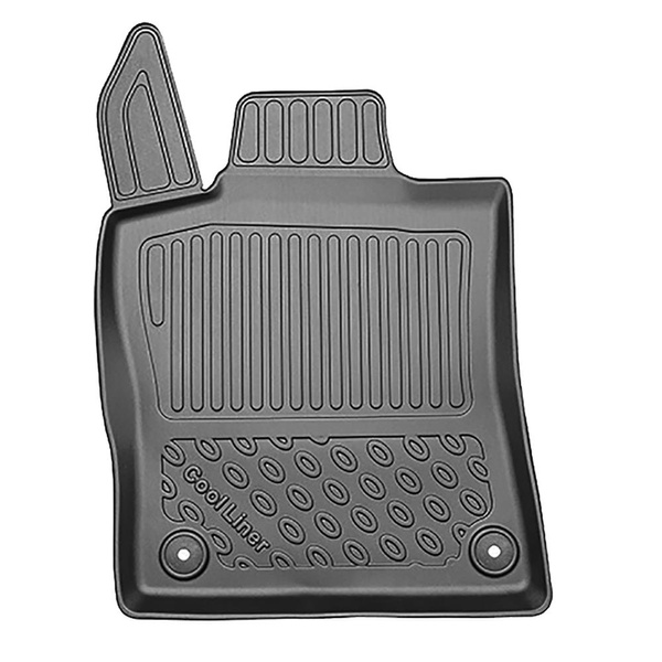 Sats bagagerumsmatta och bilmattor TPE PREMIUM måttillverkade till: Peugeot 308 III SW (12.2021-....) - övre bagagerum; rörligt golv i översta läget (flex floor); även till Plug-in Hybrid