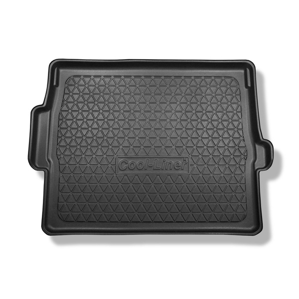 Bagagerumsmattor till Peugeot 3008 II SUV (11.2016-....) - övre bagagerum (jämn inlastningströskel); rörligt golv i översta läget; ej till hybridversion