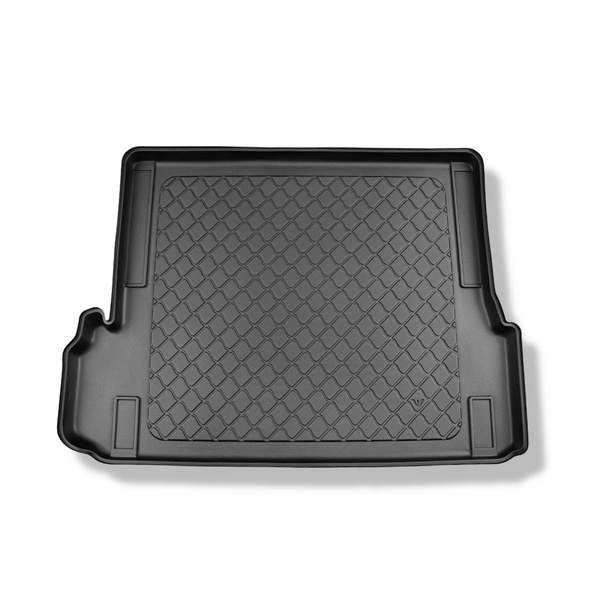 Bagagerumsmattor till Toyota Land Cruiser J150 SUV (11.2009-05.2024) - 7 platser; tredje raden nedsänkt; även till modeller med fästskenor