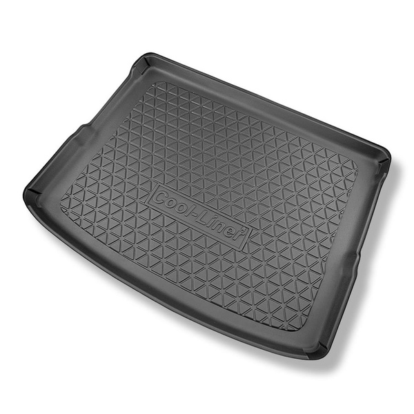 Sats bagagerumsmatta och bilmattor TPE PREMIUM måttillverkade till: Kia Niro II (SG2) Crossover (06.2022-....) - HEV Hybrid; EV (electric); övre bagagerum; rörligt golv i översta läget; ej till Plug-in Hybrid version