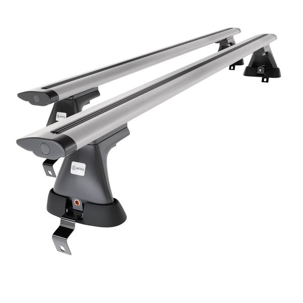 Taklasthållare till Alfa Romeo Giulietta Kombikupé (2010-2020) - silver takräcke - takhållare -utan fästelement - Aluminium