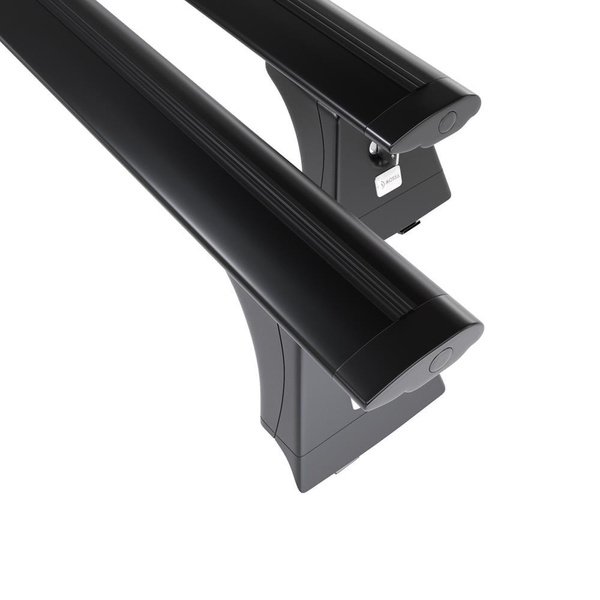 Taklasthållare till Ford C-Max mk I Minibuss (2003-2010) - svart takräcke - takhållare - fästpunkter - Aluminium