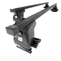 Taklasthållare till Chrysler PT Cruiser Minibuss (2001-2010) - svart takräcke - takhållare - utan fästelement - Stål