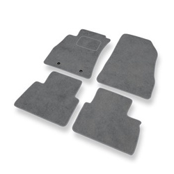 Velourmattor till Nissan Juke I Crossover (2010-2019) - gråa
