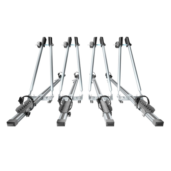 Takmonterad cykelhållare av aluminium - 4xM-08