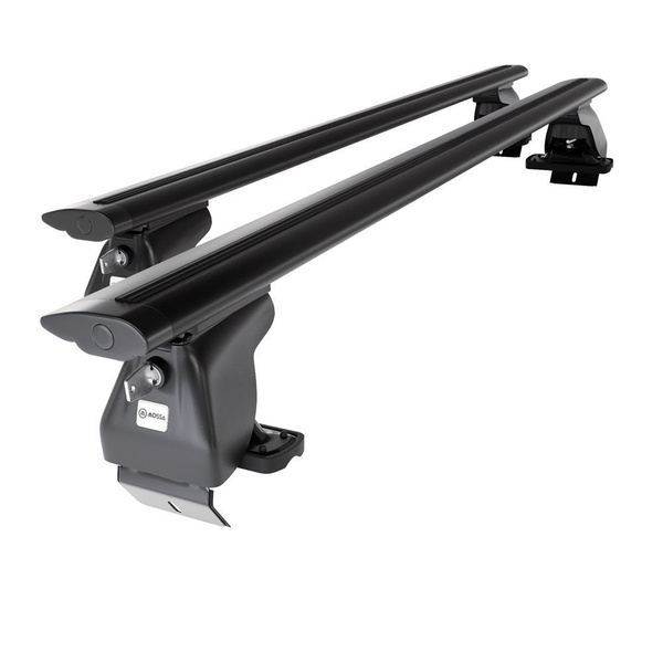 Taklasthållare till Citroen DS4 Kombikupé (2011-2018) - svart takräcke - takhållare - utan fästelement - Aluminium