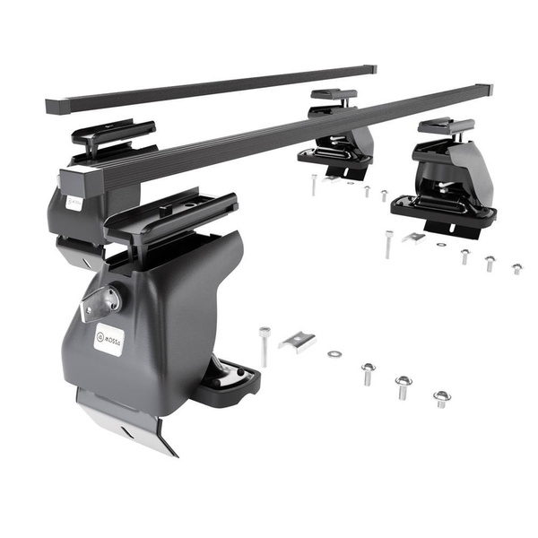 Taklasthållare till Citroen DS4 Kombikupé (2011-2018) - svart takräcke - takhållare - utan fästelement - Stål