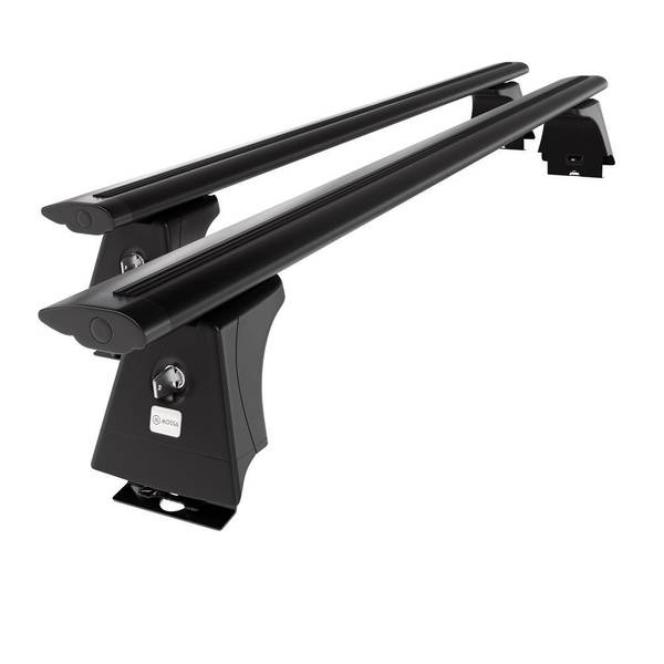 Taklasthållare till Peugeot Boxer II Skåpbil (2006-2014) - svart takräcke - takhållare - fästpunkter - Aluminium