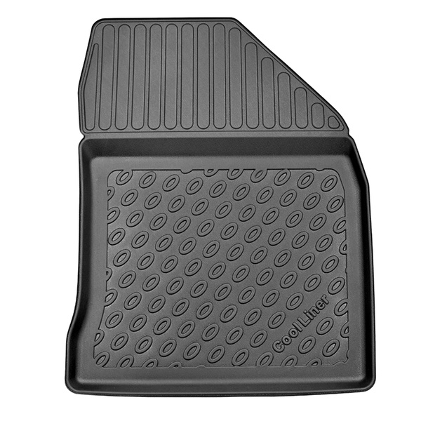 Sats bagagerumsmatta och bilmattor TPE PREMIUM måttillverkade till: Toyota Auris II Kombikupé (01.2013-12.2018) - med dubbelt bagagerumsgolv (för övre och nedre bagagerum), även med hybriddrift