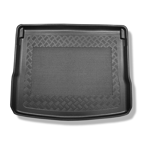 Bagagerumsmattor till Seat Ateca SUV (09.2016-....) - rörligt bagagerumsgolv i övre läget eller med 4-hjulsdrift