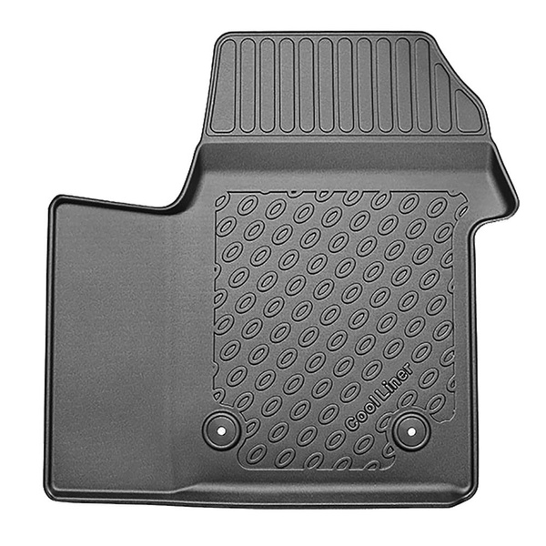 Sats bagagerumsmatta och bilmattor TPE PREMIUM måttillverkade till: Volkswagen Multivan T7 Skåpbil (10.2021-....) - långt axelavstånd; bakom tredje sätesraden; även till eHybrid PHEV-version