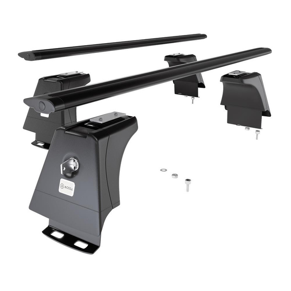 Taklasthållare till Honda CR-V SUV (2007-2011) - svart takräcke - takhållare - fästpunkter - Aluminium