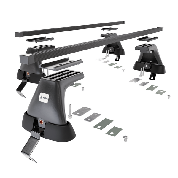 Taklasthållare till Opel Astra K mk V Sports Tourer (2016-2022) - svart takräcke - takhållare - utan fästelement - Stål