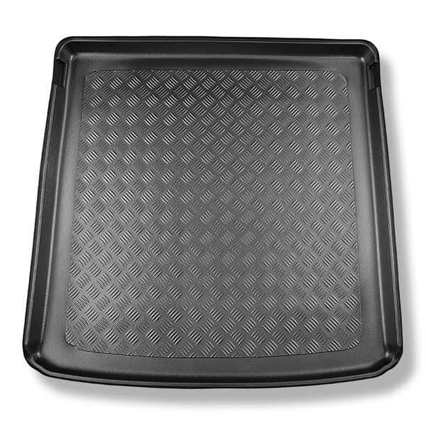 Bagagerumsmattor till Volkswagen Golf VIII Variant (11.2020-....) - övre bagagerum; rörligt golv i översta läget; även till Hybrid mHEV-version