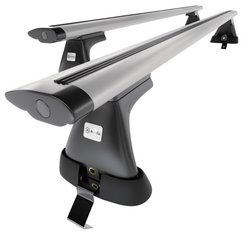 Taklasthållare till Ford Mondeo mk V Sedan (2014-2022) - silver takräcke - takhållare -utan fästelement - Aluminium