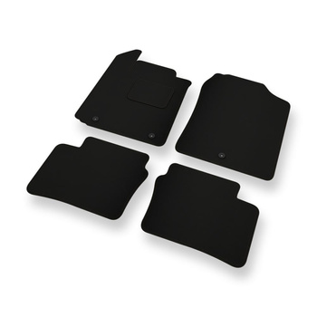Filtmattor till Kia Picanto III Kombikupé (2017-....) - svarta