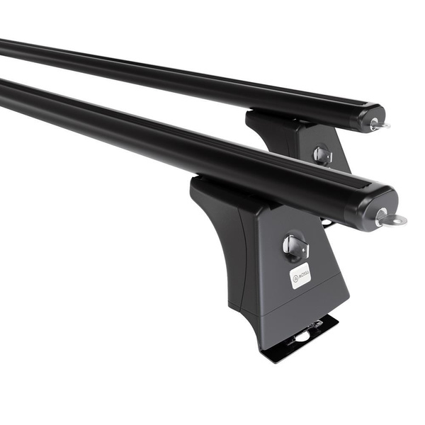 Taklasthållare till Peugeot Boxer II Skåpbil (2006-2014) - svart takräcke - takhållare - fästpunkter - Aluminium