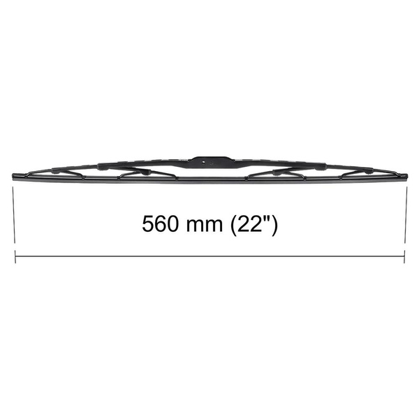 Vindrutetorkarblad till Mercedes-Benz CLK C208, A208 Kupé, Cabriolet (09.1996-01.2003) - standard torkarblad