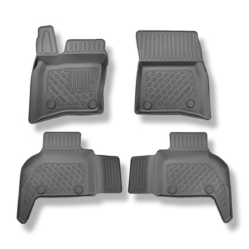 Tpe-mattor till Land Rover Defender 110, 130 (L663) SUV (01.2020-....) - 7 plats