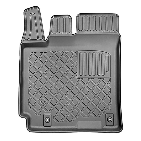 Sats bagagerumsmatta och bilmattor TPE måttillverkade till: Hyundai Kona Hybrid SUV (09.2019-03.2023) - ej till elektrisk version