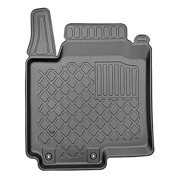 Sats bagagerumsmatta och bilmattor TPE måttillverkade till: Hyundai i20 III BC3 Kombikupé (10.2020-....) - övre bagagerum; övre bagagerum (dubbelt golv i översta läget); även till hybrid; med subwoofer