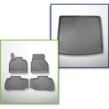 Sats bagagerumsmatta och bilmattor TPE måttillverkade till: BMW iX i20 SUV (11.2