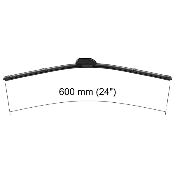 Vindrutetorkarblad till Mercedes-Benz C-klass W202 Kombi, Limousine (03.1993-02.2001) - platta torkarblad