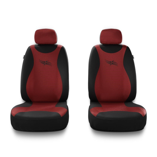 Universella sätesöverdrag till Volkswagen Passat B4, B5, B6, B7, B8, B9 (1993-....) - röd