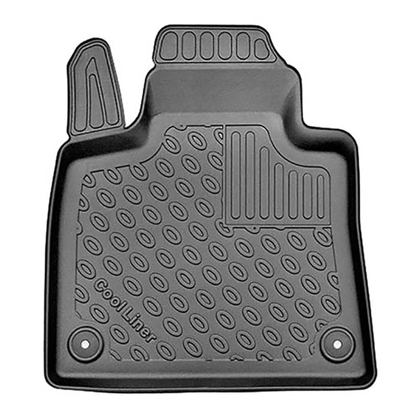 Sats bagagerumsmatta och bilmattor TPE PREMIUM måttillverkade till: Citroen C4 SpaceTourer Minibuss (07.2013-11.2020) - 5 platser; nedre bagagerum (utan cellplastinlägg under bagagerumsgolvet); utan tredje raden