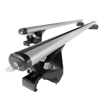 Taklasthållare till Opel Zafira C Tourer Minibuss (2012-2019) - silver takräcke 